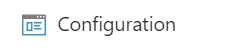 Configuration
