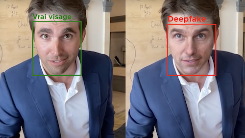 Illustration deepfake - Les risques de l’ingénierie sociale