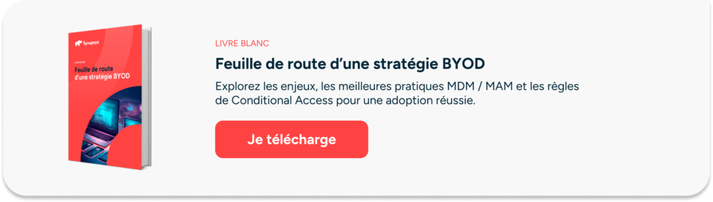 Explorez les enjeux, les meilleures pratiques MDM / MAM et les règles de Conditional Access pour une adoption réussie.  