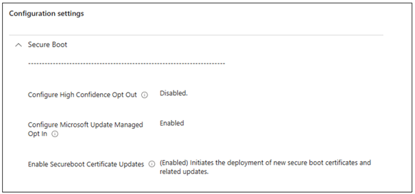 Settings Catalog Intune