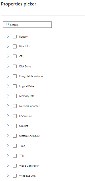 Inventaire Microsoft Intune : Enhanced Hardware et App Inventory